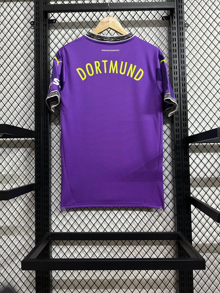 25/26 Dortmund Purple Goalkeeper Jersey（Fans version）