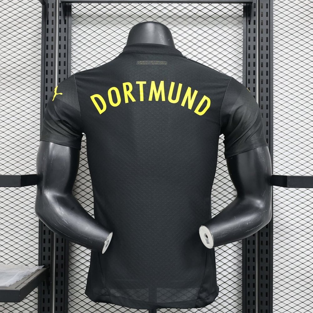 2024/2025 Dortmund Black Away Football Shirt For Player Version