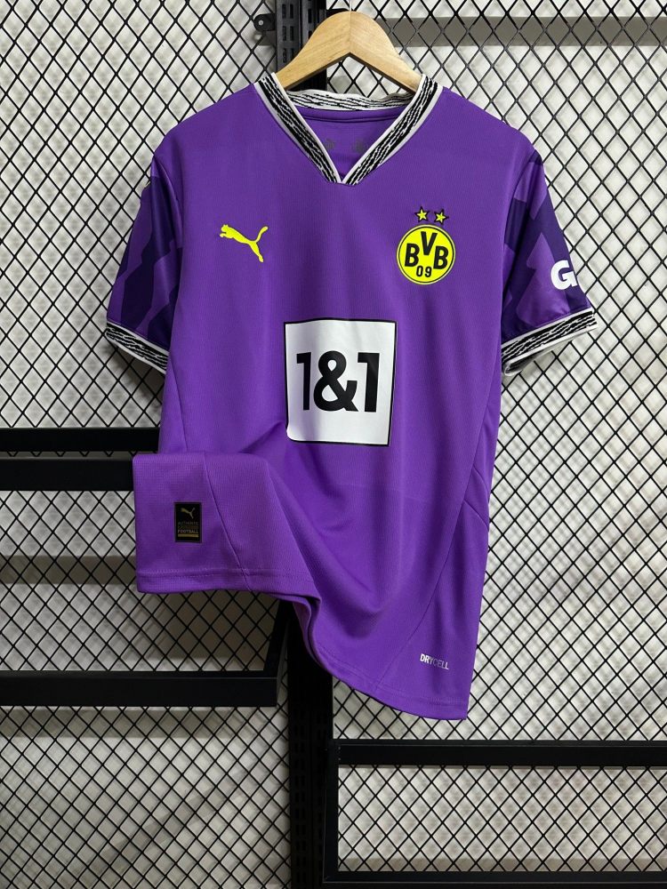 25/26 Dortmund Purple Goalkeeper Jersey（Fans version）