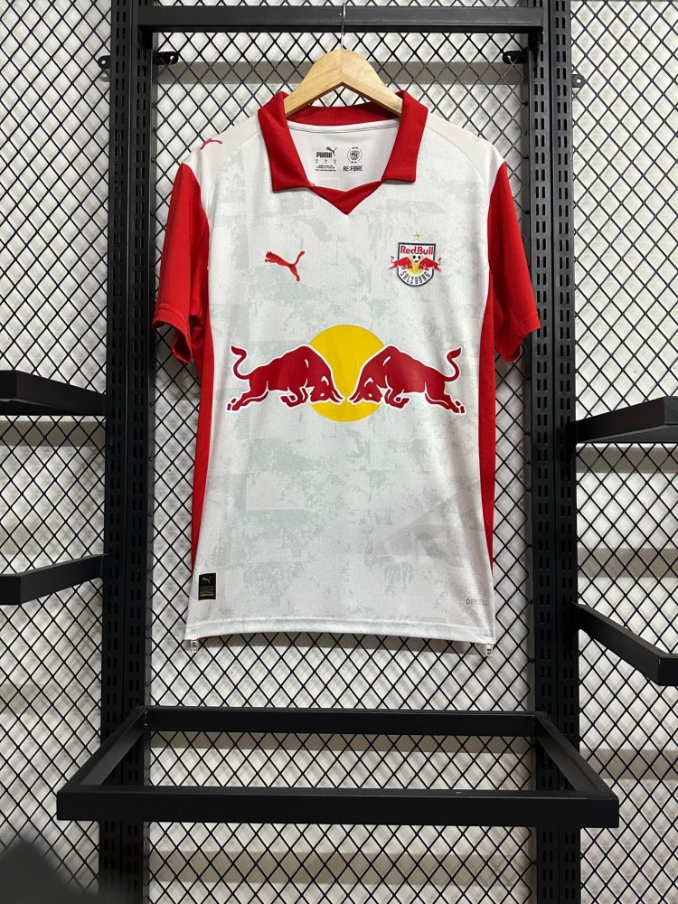 25/26 Red Bull Salzburg Home Football Shirt（Fans version）