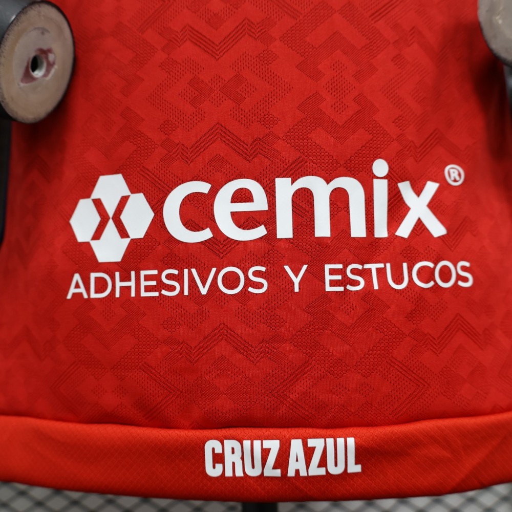 2025 Cruz Azul Red Special Edition Football Shirt（ Player Edition ）