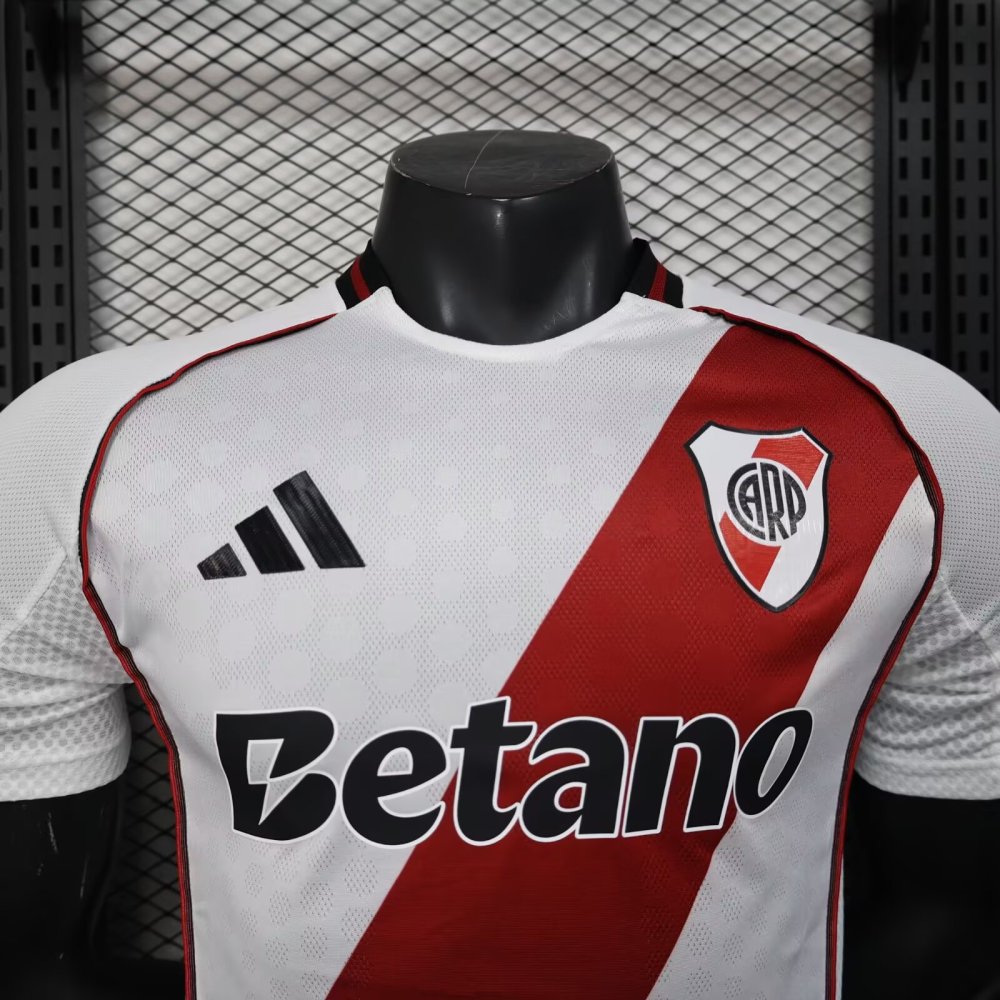 25/26 River Plate Home (Betano) Football Shirt（ Player Version）