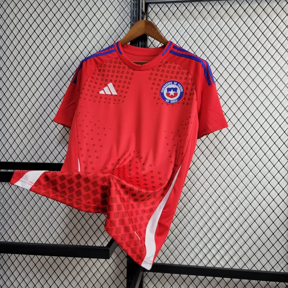 2024 Chile Home Football Shirt（ Fans Edition ）