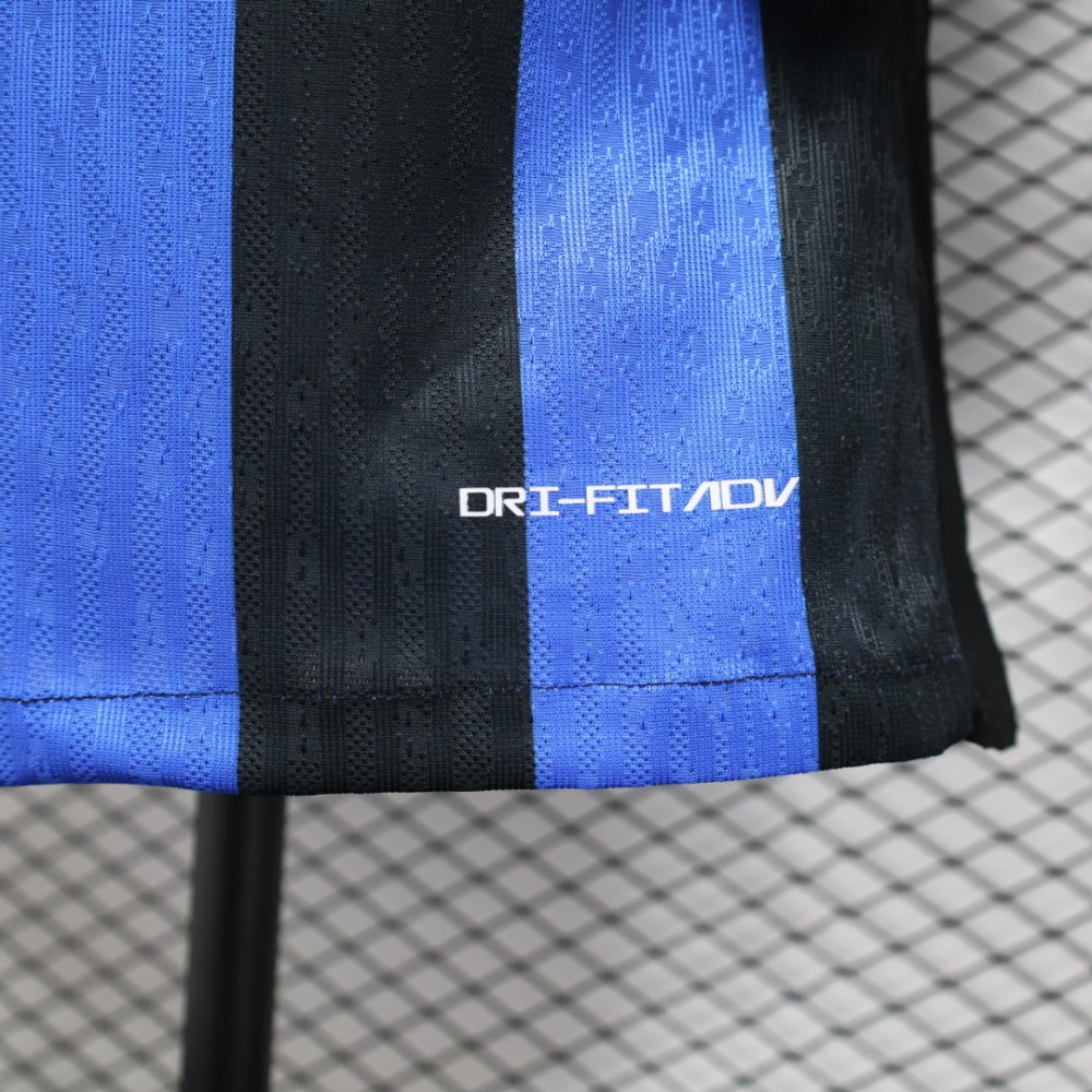 2024/2025 Player Edition Inter Home Advertising Edition Football Jersey