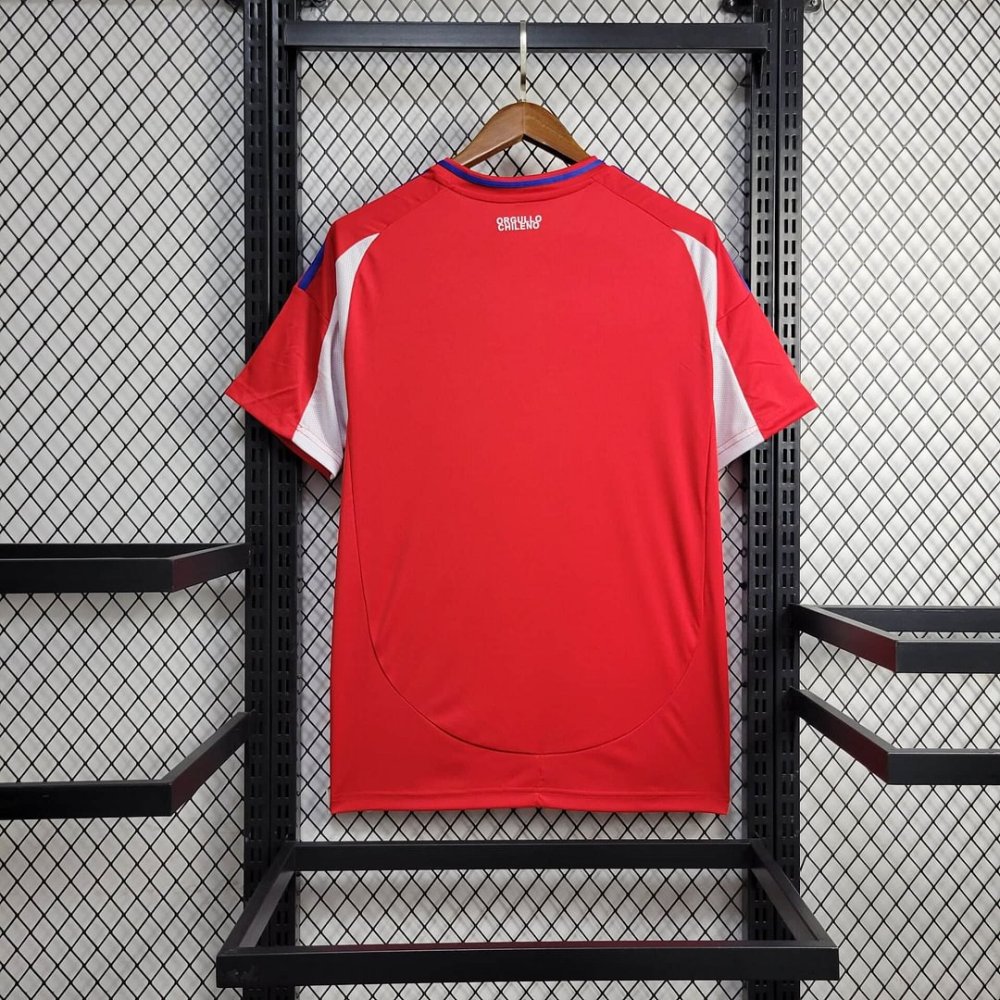 2024 Chile Home Football Shirt（ Fans Edition ）
