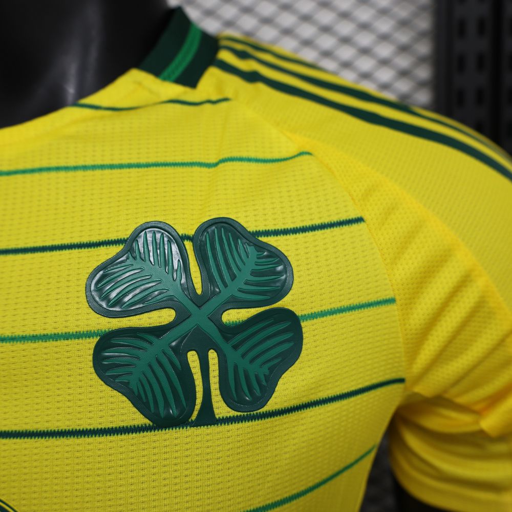 2024/2025 Celtic Yellow Special Edition Football Jersey（ Player Edition ）