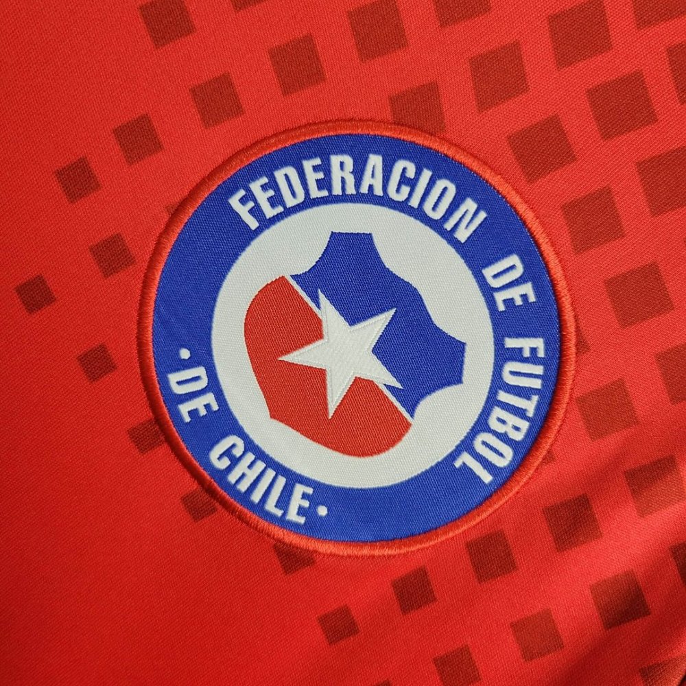 2024 Chile Home Football Shirt（ Fans Edition ）
