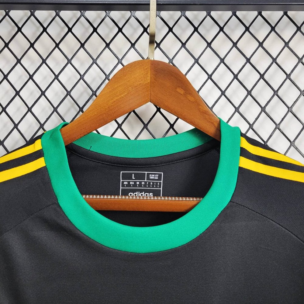 2024 Jamaica Training Wear Black Football Shirt（ Fans Edition ）