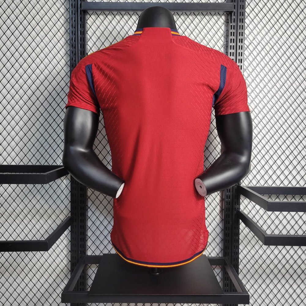 2022 Spain Home Football Shirt （ Player Edition ）