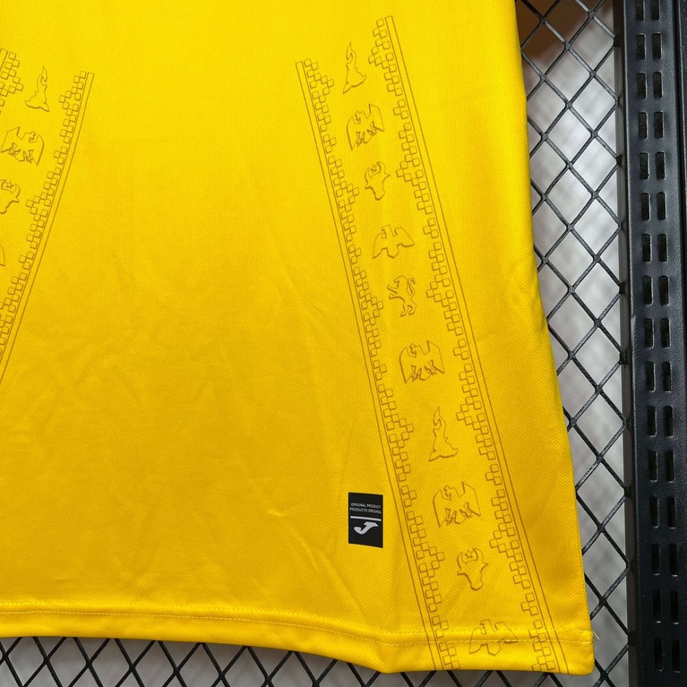 2024 Romania Home Football Shirt（ Fans Edition ）