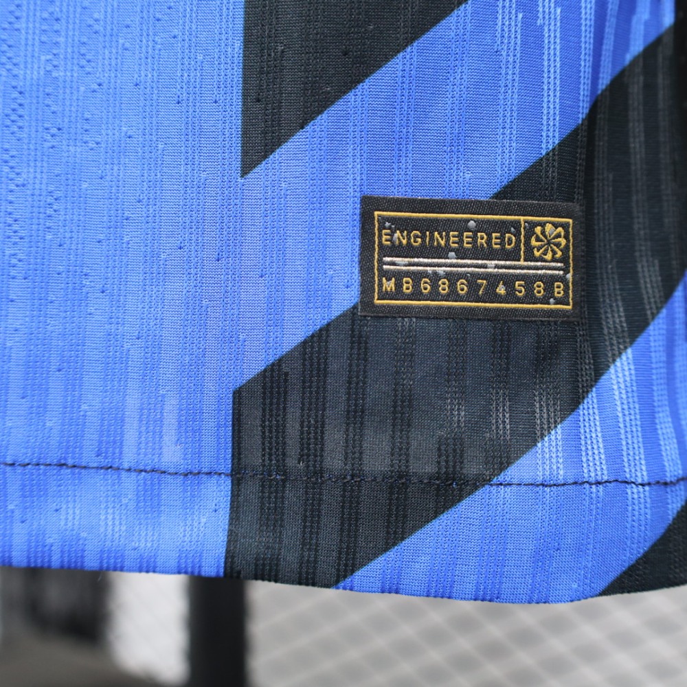 2024/2025 Player Edition Inter Home Advertising Edition Football Jersey