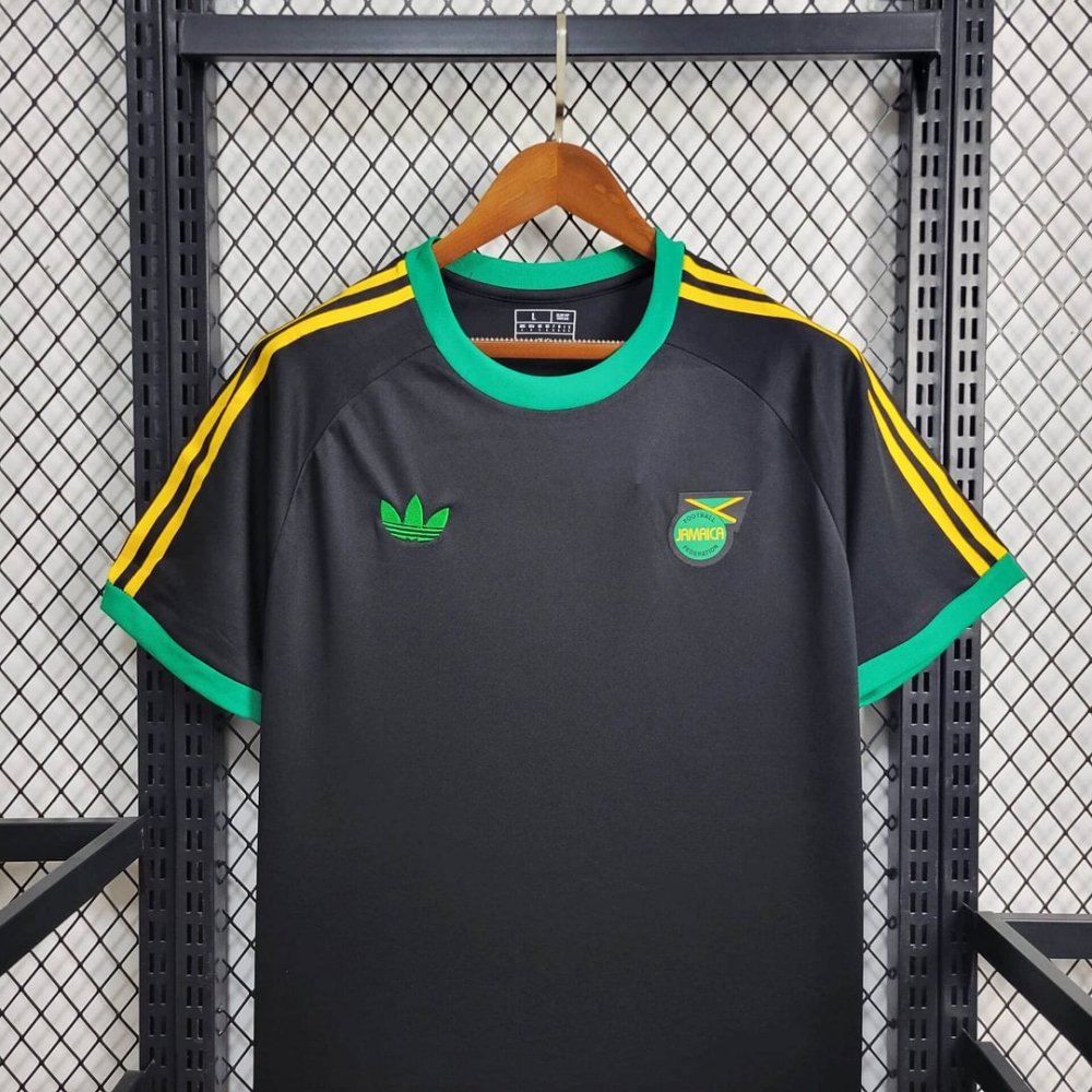 2024 Jamaica Training Wear Black Football Shirt（ Fans Edition ）