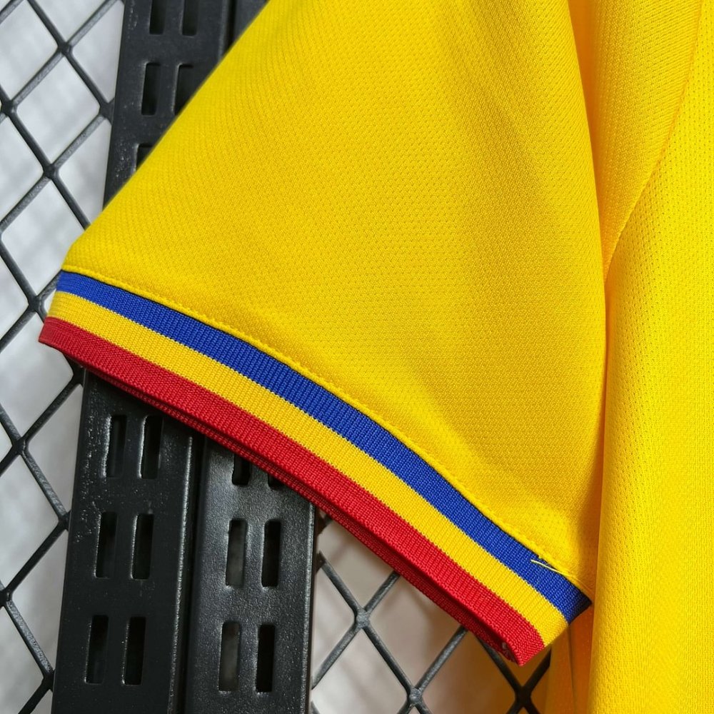 2024 Romania Home Football Shirt（ Fans Edition ）