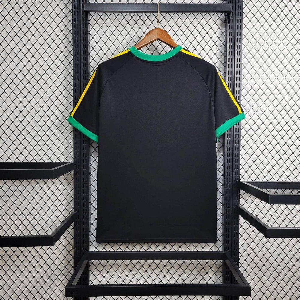 2024 Jamaica Training Wear Black Football Shirt（ Fans Edition ）