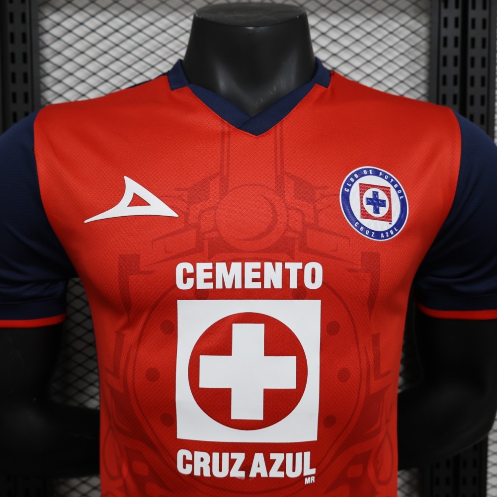 2025 Cruz Azul Red Special Edition Football Shirt（ Player Edition ）