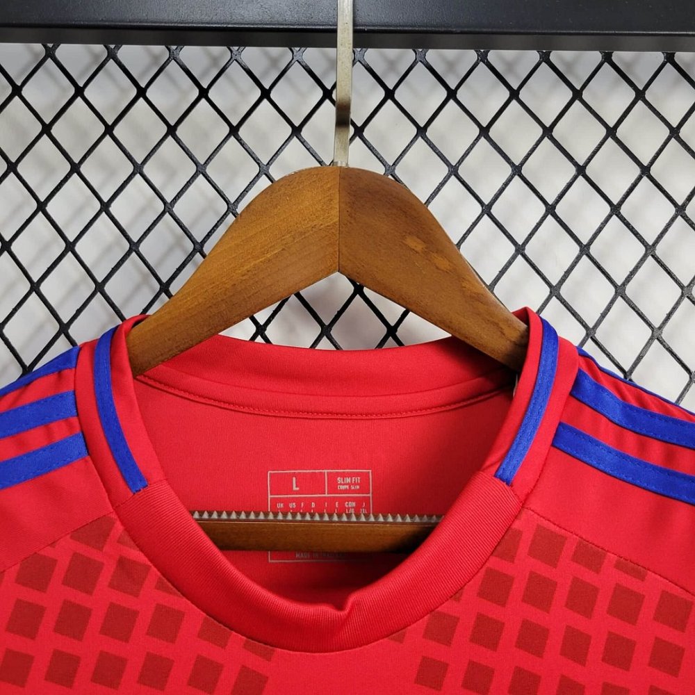 2024 Chile Home Football Shirt（ Fans Edition ）