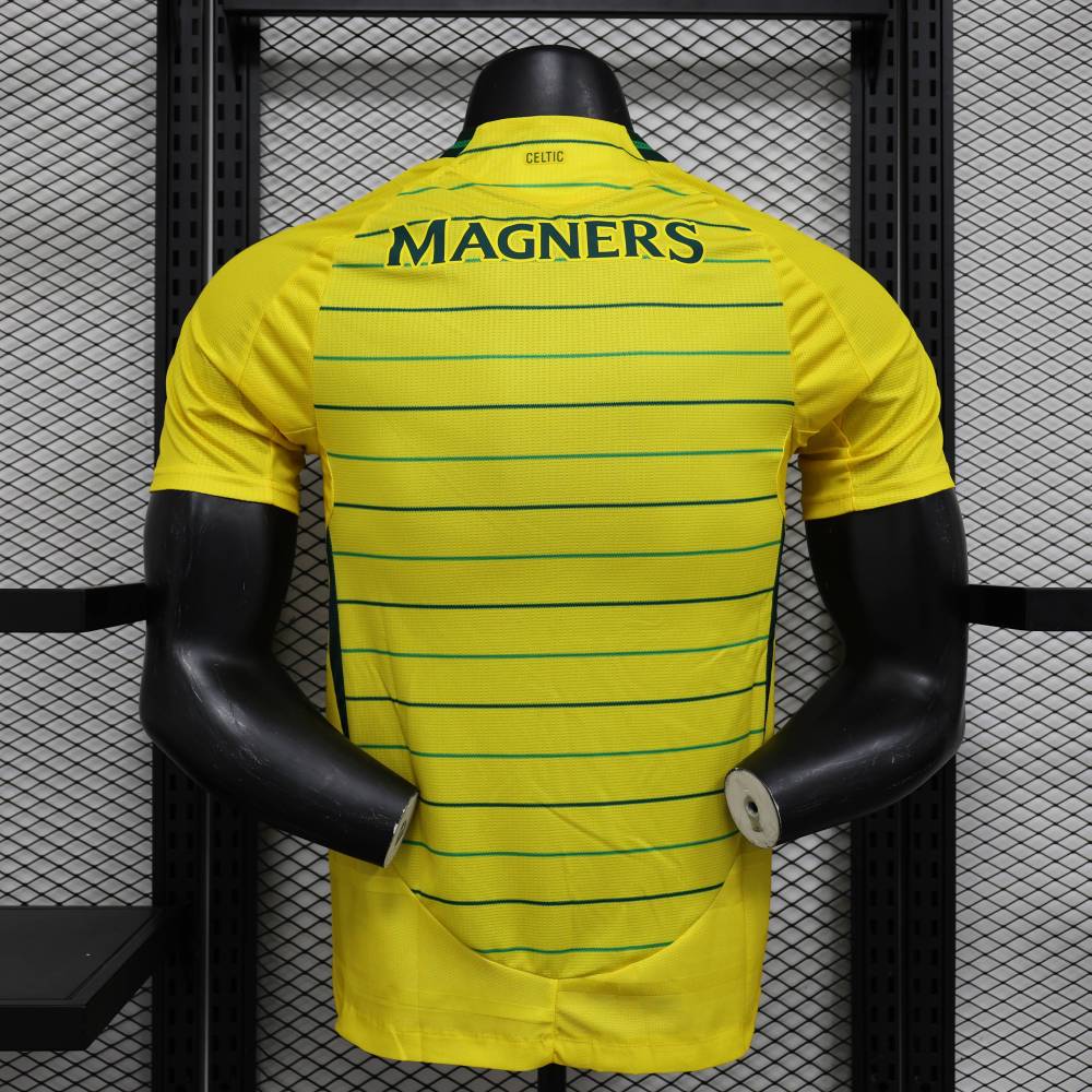2024/2025 Celtic Yellow Special Edition Football Jersey（ Player Edition ）