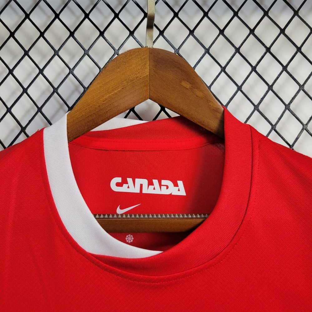 2024 Canada Home Football Shirt（ Fans Edition ）