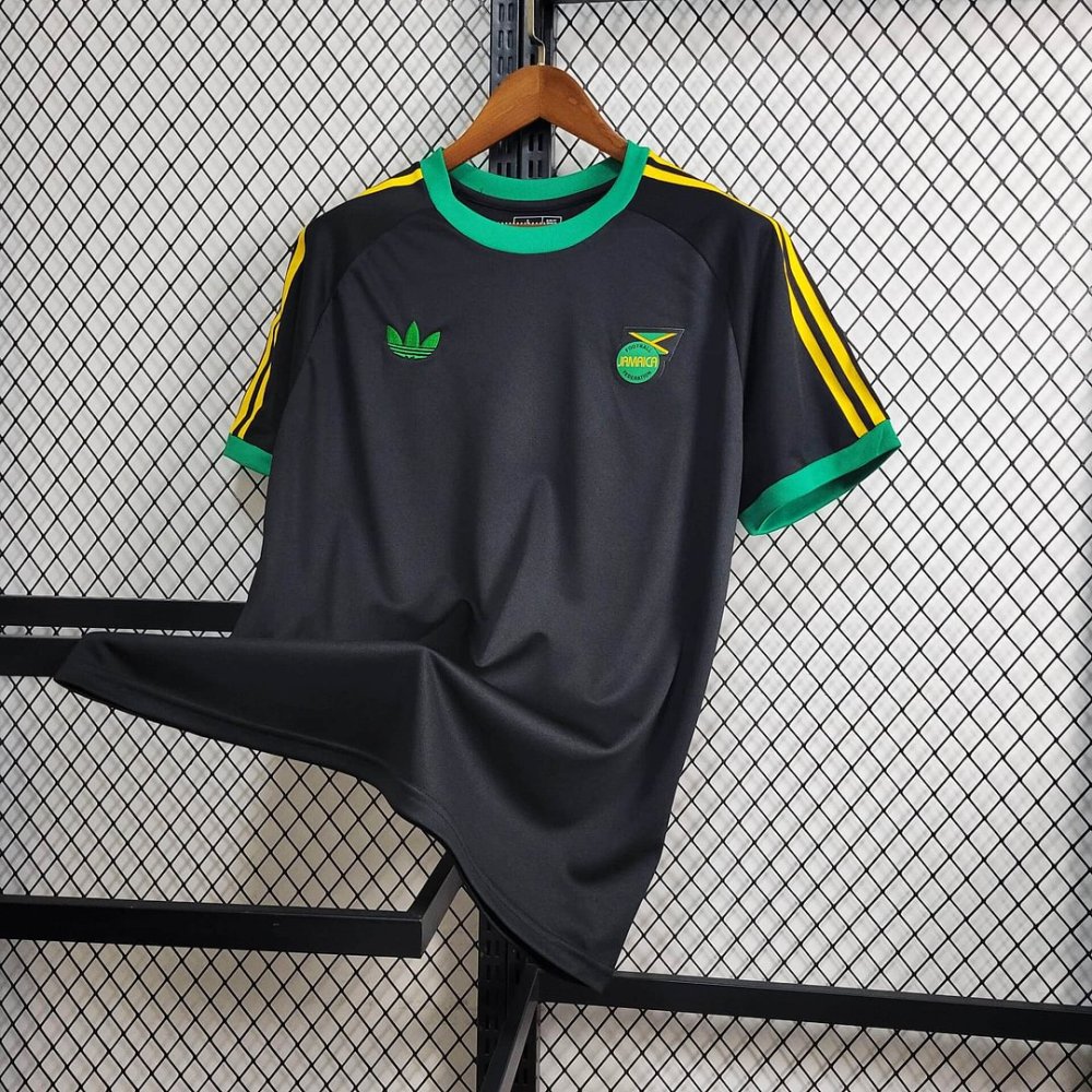 2024 Jamaica Training Wear Black Football Shirt（ Fans Edition ）