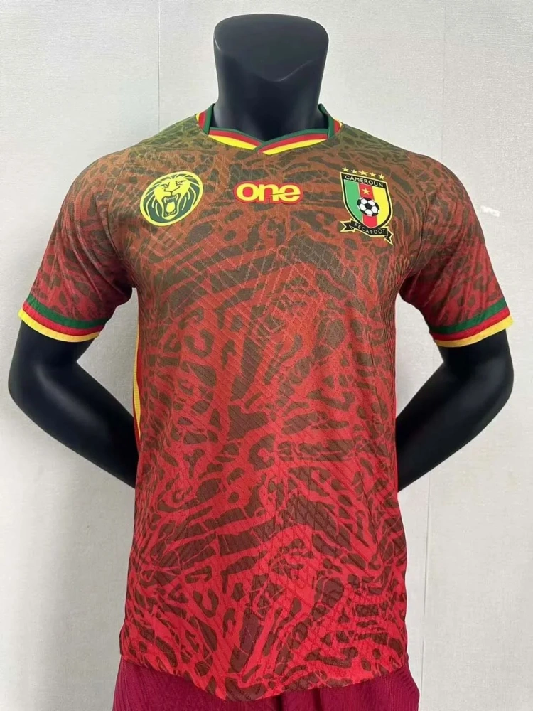 2024 Cameroon Away Football Shirt（Player Version）