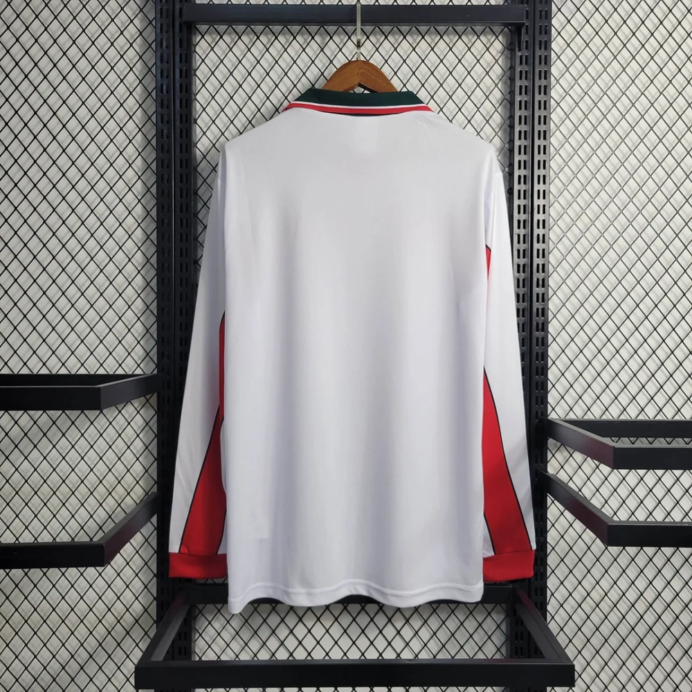 1998 Retro Long Sleeve Morocco Away Football Shirt