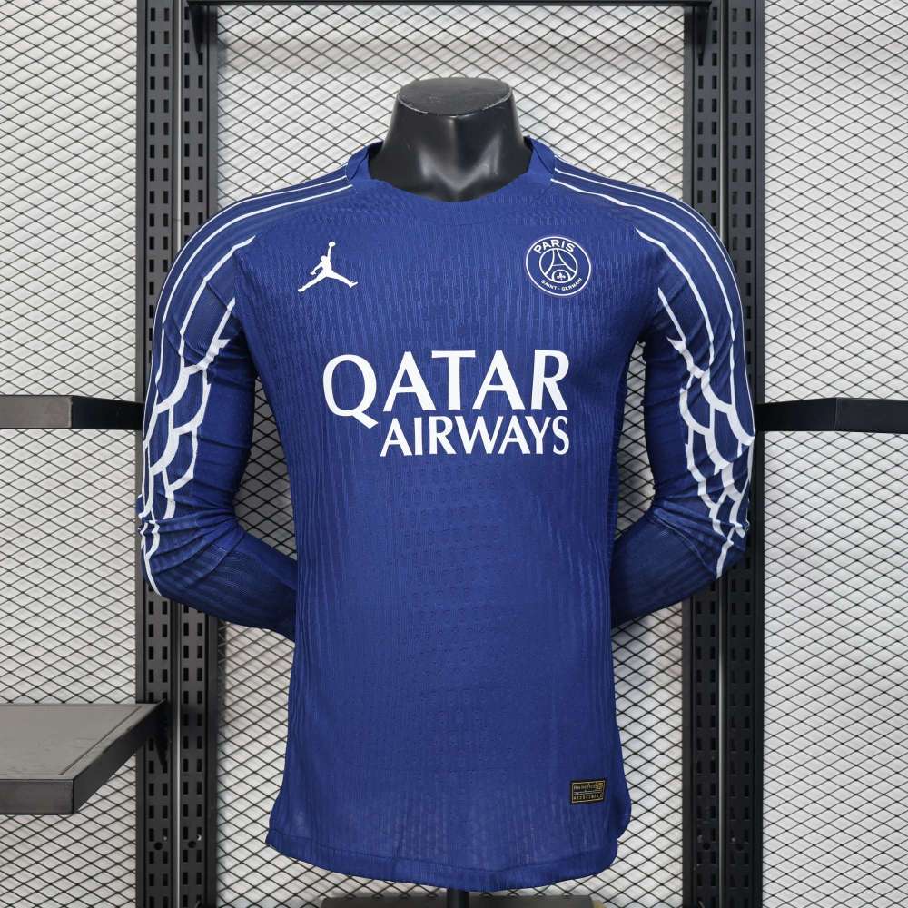 2025/2026 Paris Saint-Germain Player Long Sleeve Football Shirt