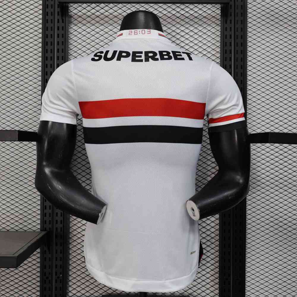 2025/2026 Sao Paulo Home Football Shirt (Player Edition)