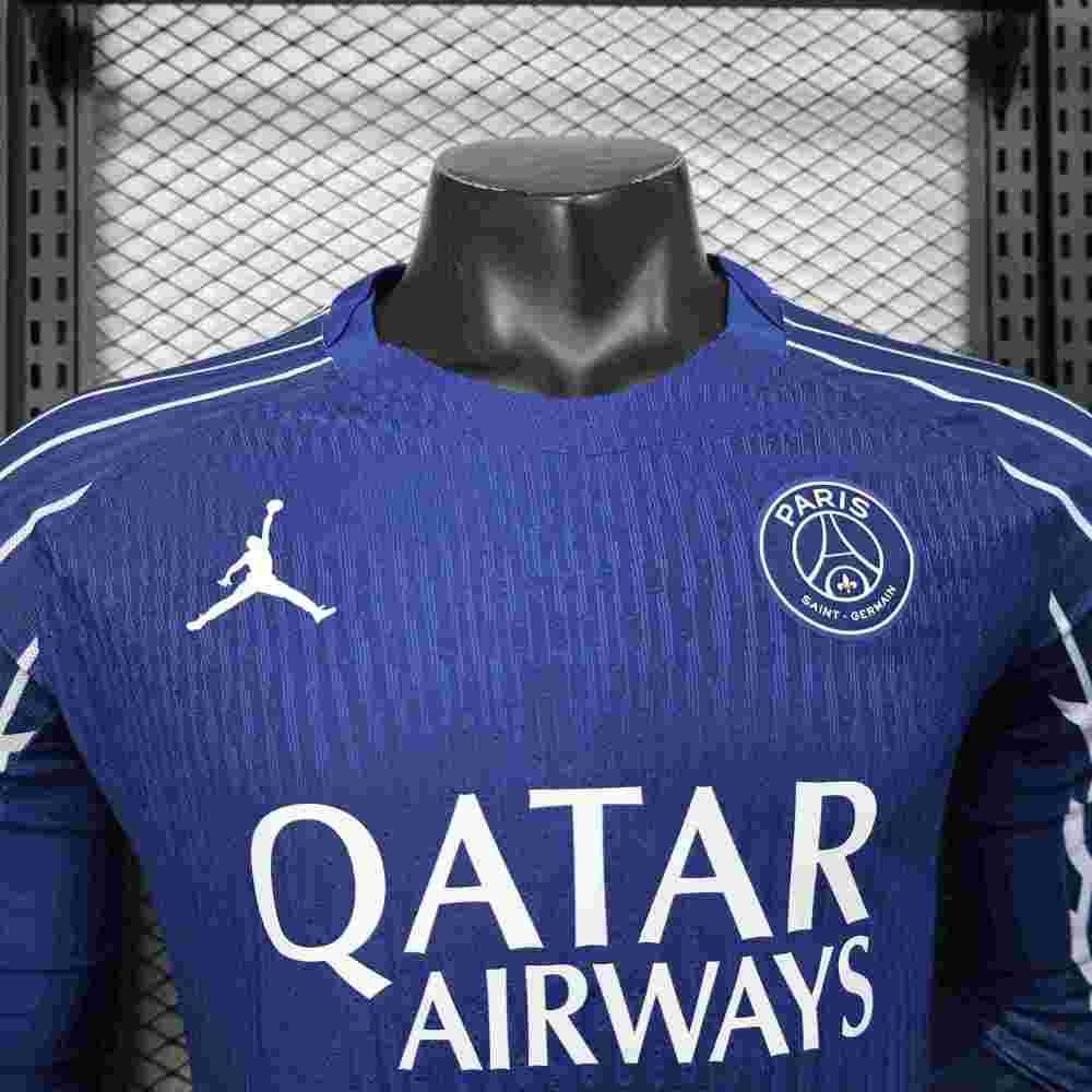 2025/2026 Paris Saint-Germain Player Long Sleeve Football Shirt