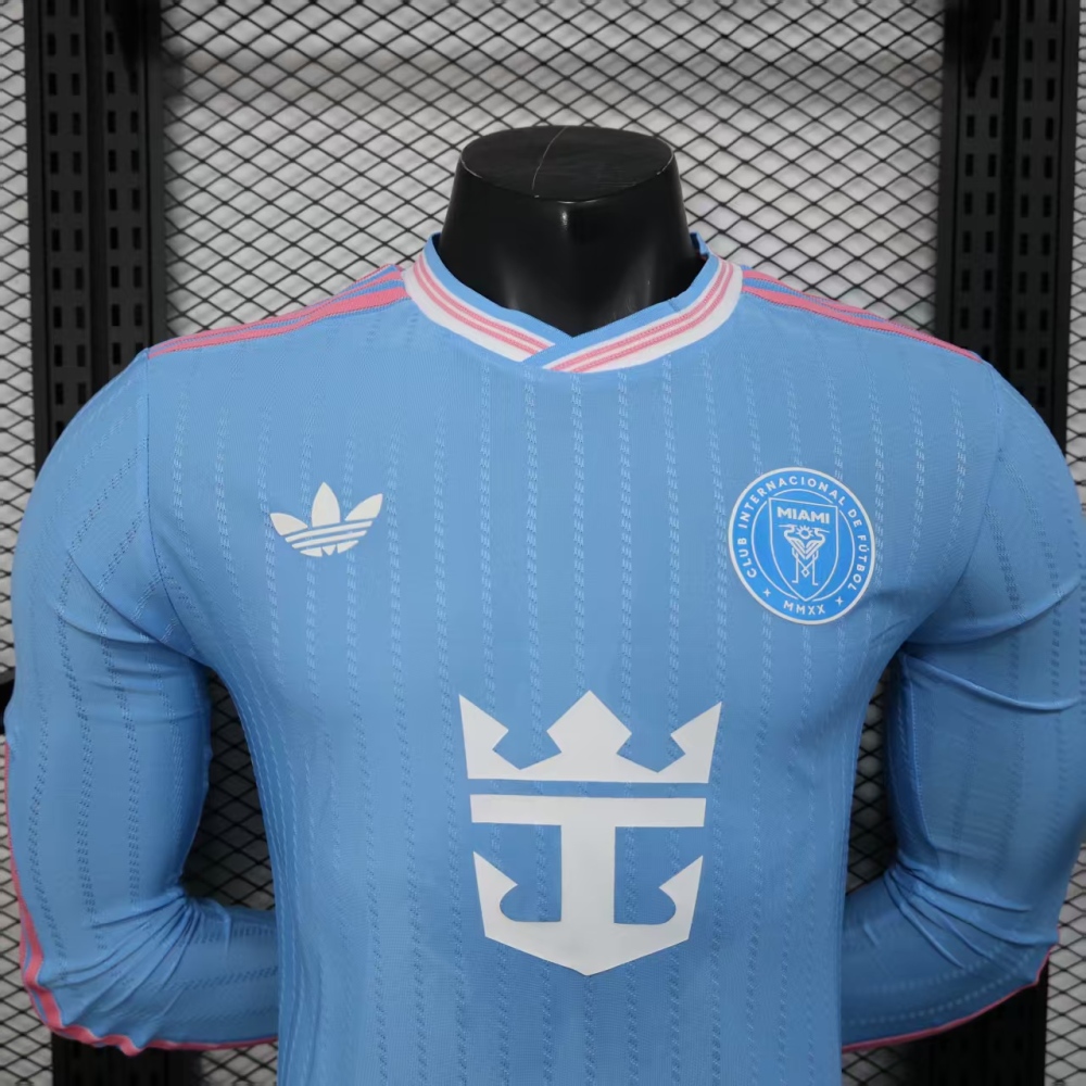 2025/26 Miami Authentic Third Away Long Sleeve Football Shirt