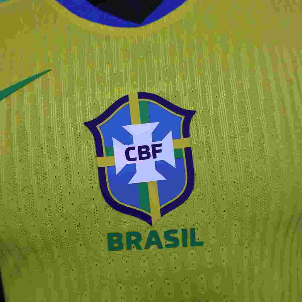 2025/2026 Brazil Home Player Football Shirt