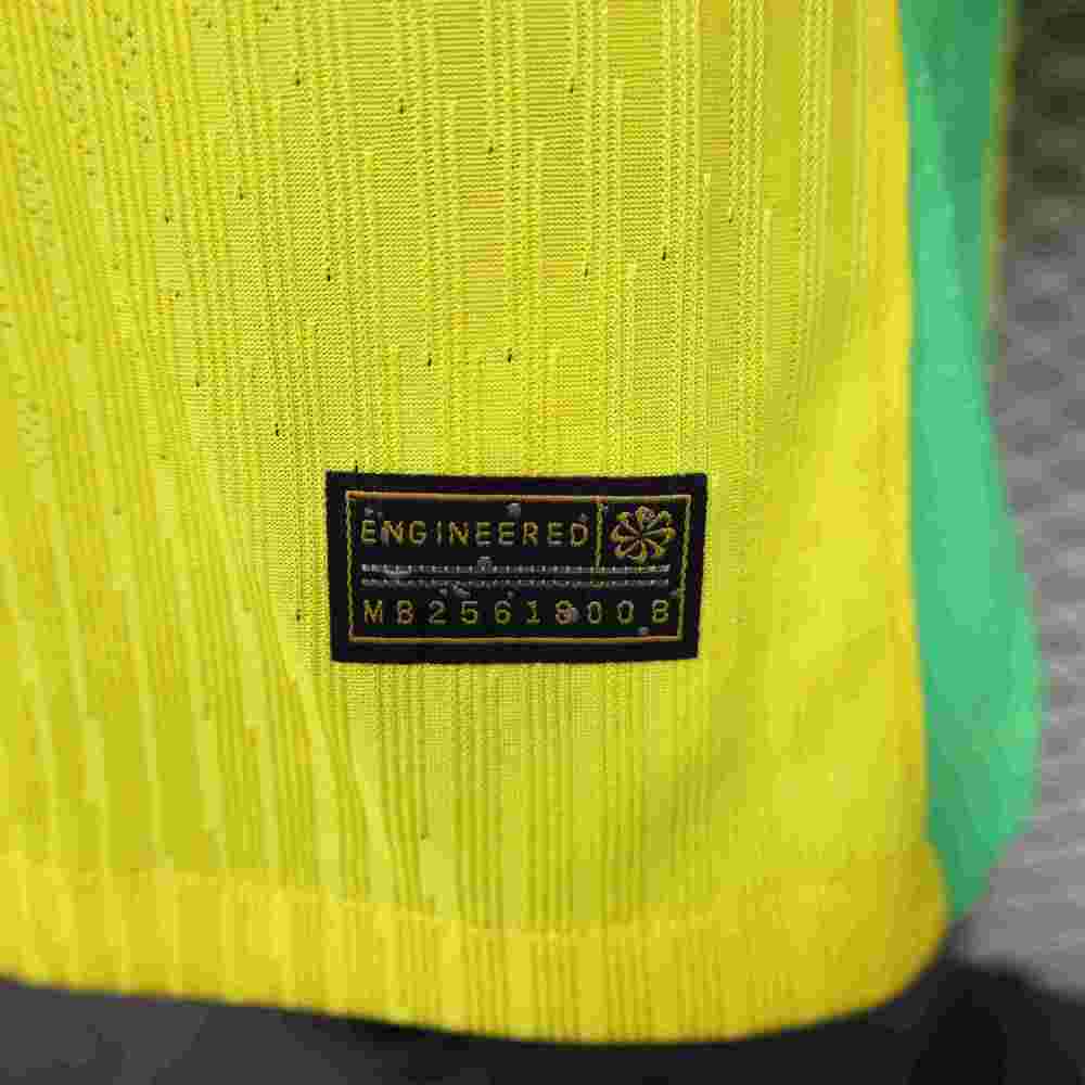 2025/2026 Brazil Home Player Football Shirt