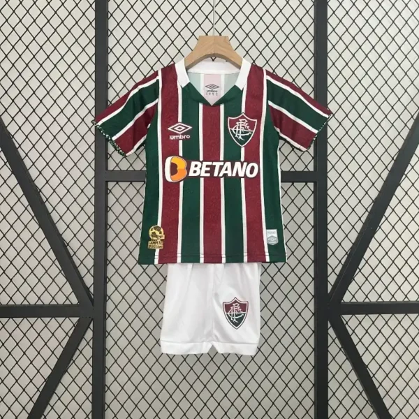 2024/2025 Fluminense Home Jersey Kids Kit