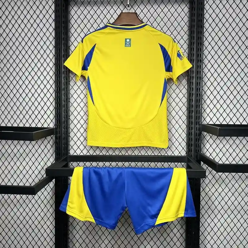 2024/2025 Al-Nassr Home Football Shirt Kids Kit