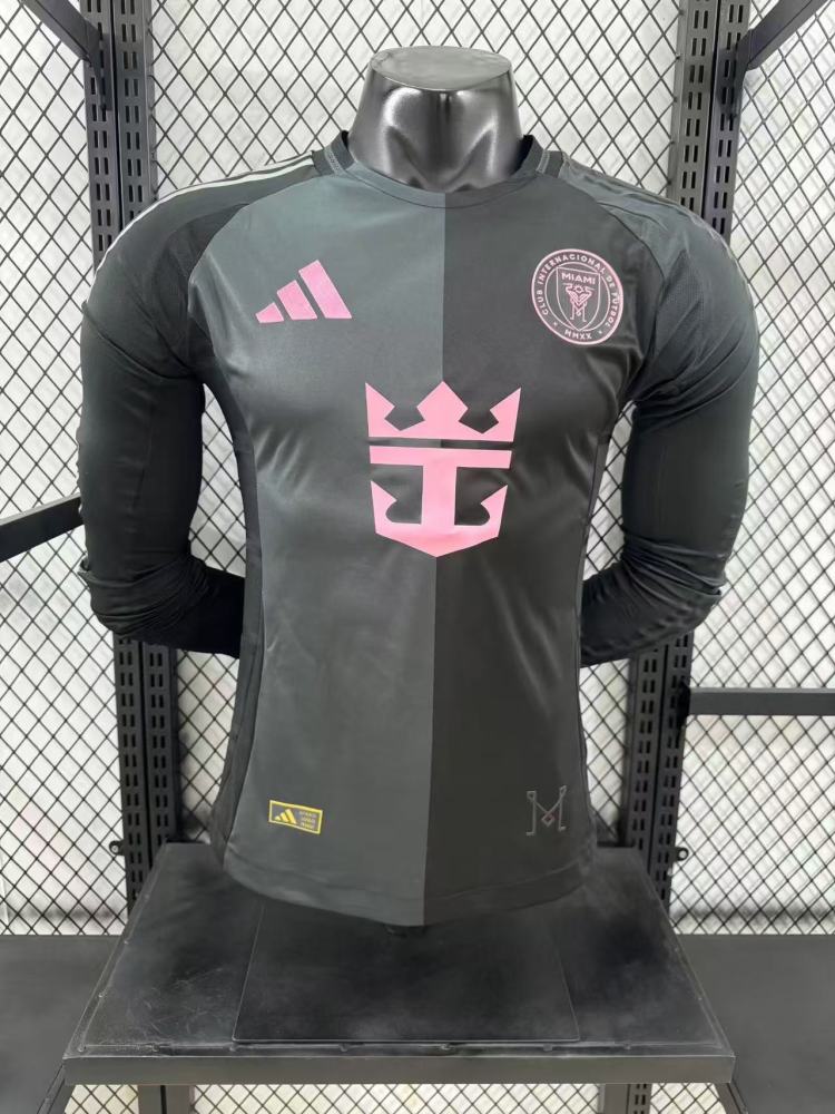 2025/2026 Miami long sleeves Away Football Shirt Player version