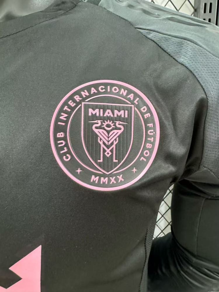 2025/2026 Miami long sleeves Away Football Shirt Player version