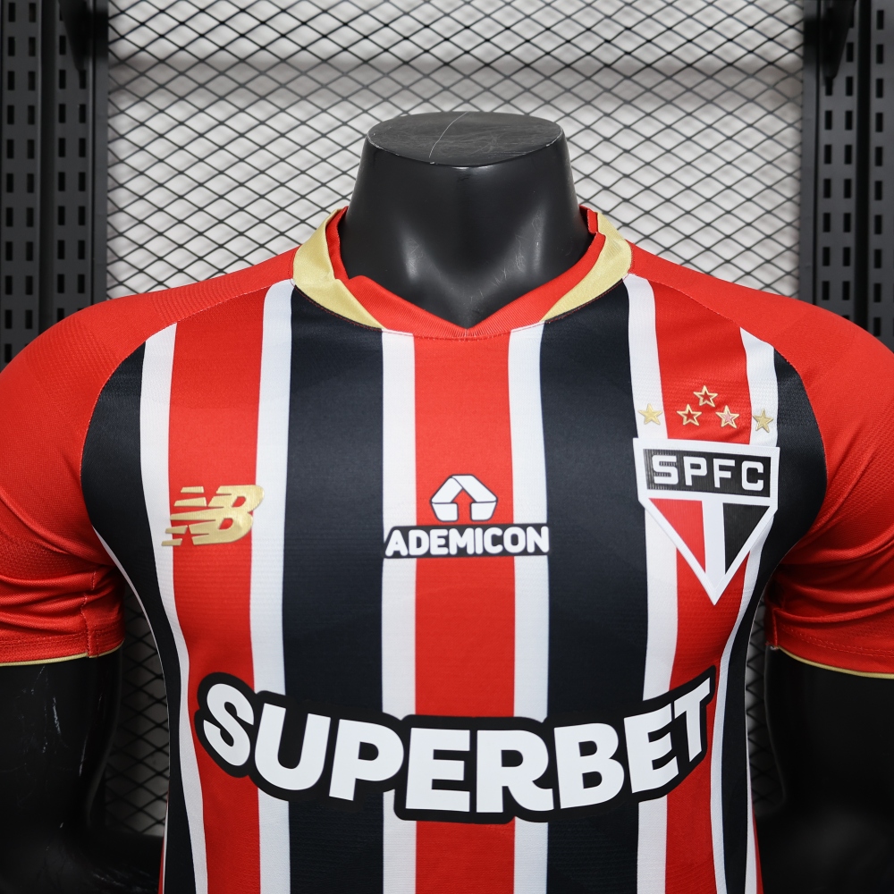 2025/2026 Player version Sao Paulo Away Football Shirt