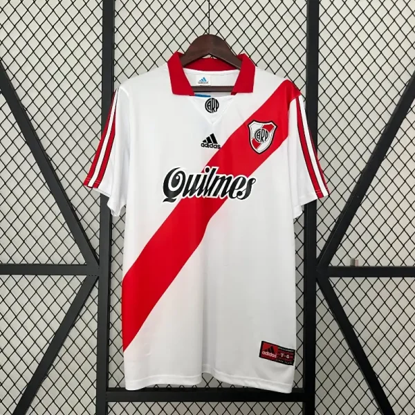 Retro 1998/1999 River Plate Soccer Jersey Home