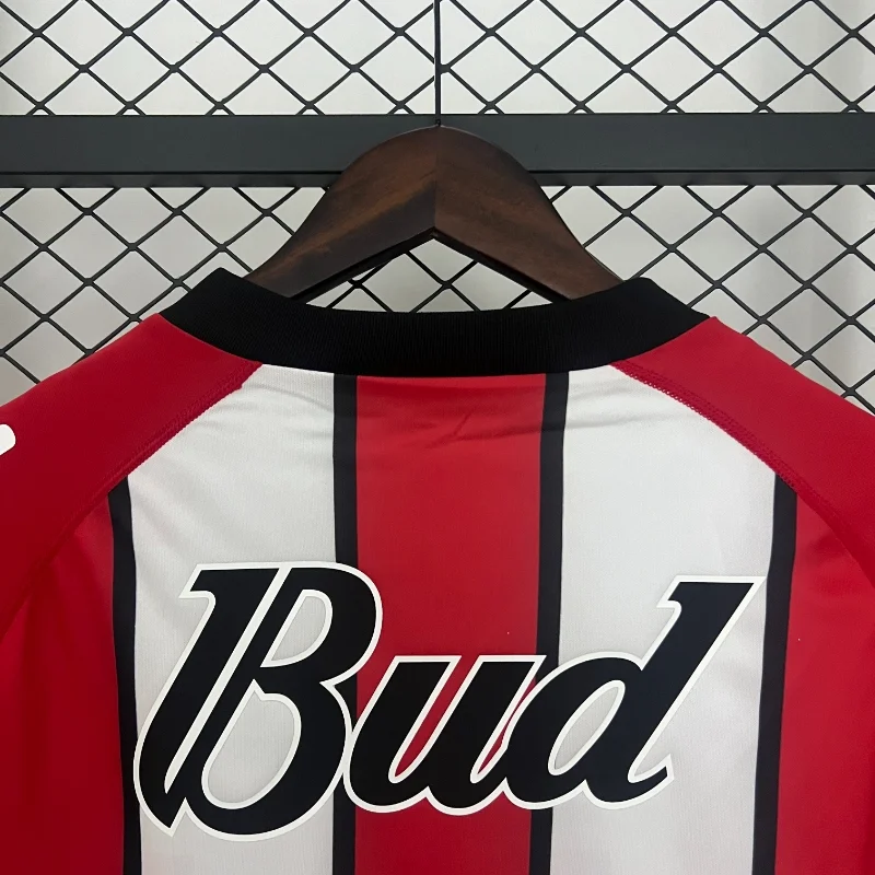 Retro 2003/2004 Long Sleeves River Plate Soccer Jersey Away