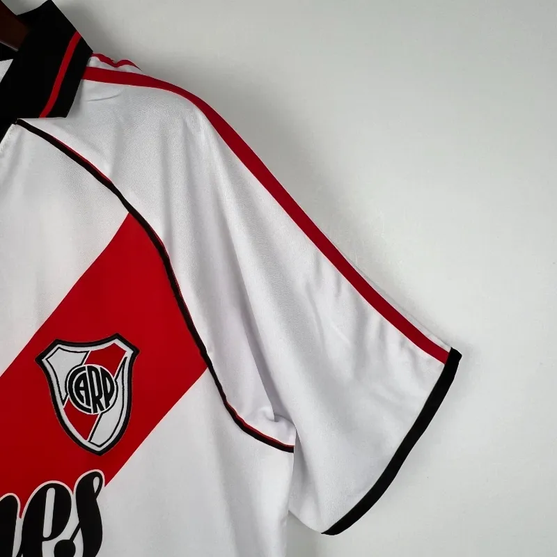 Retro 2000/2001 River Plate Soccer Jersey Home