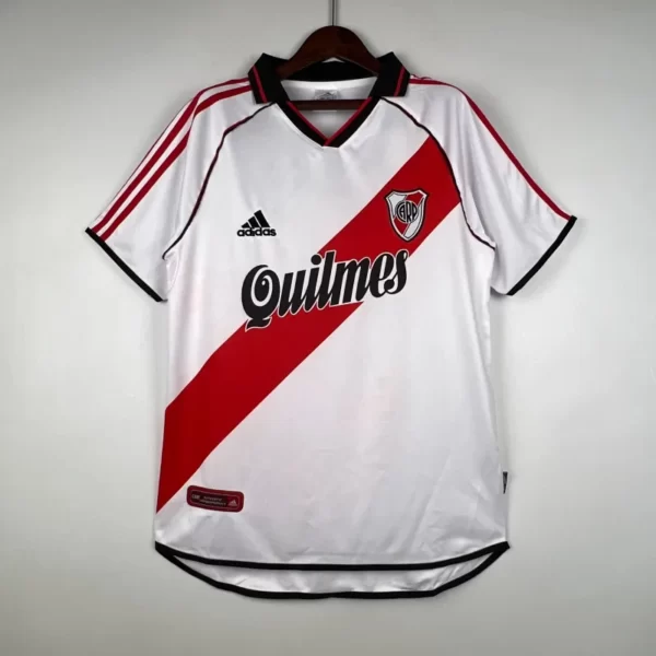 Retro 2000/2001 River Plate Soccer Jersey Home