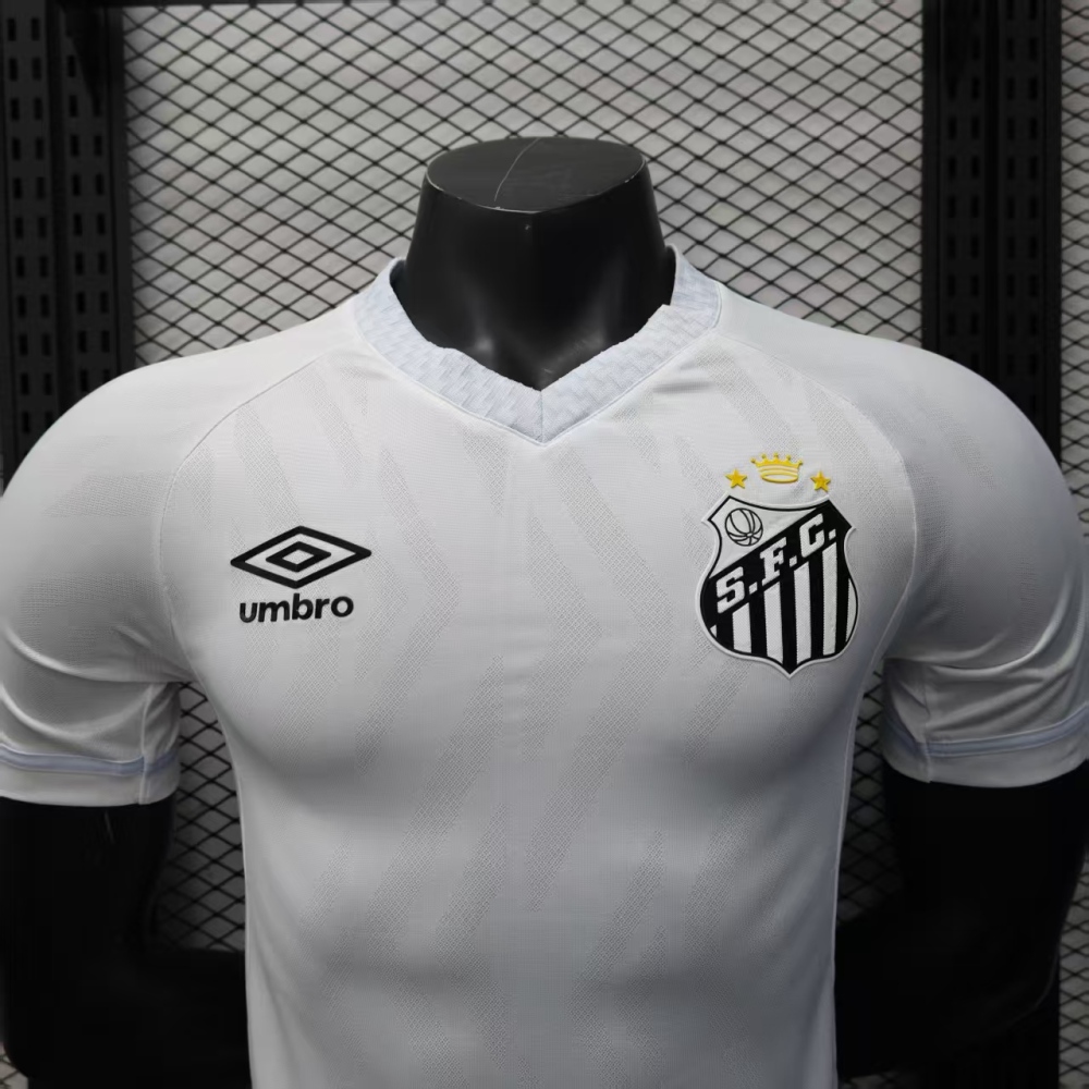 2025/2026 Santos Soccer Home Football Jersey Player version