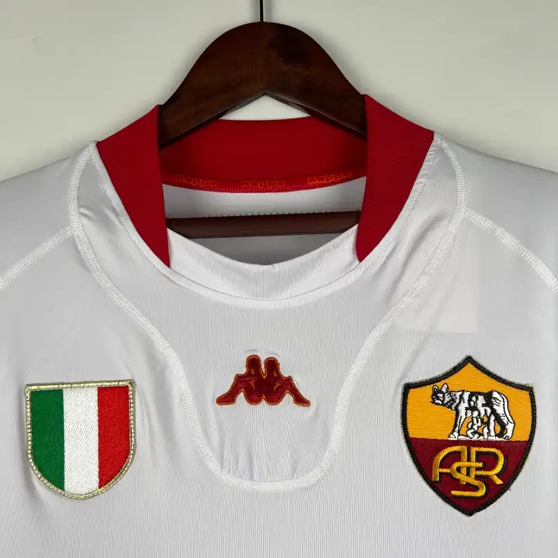 Retro 2001-2002 Roma Soccer Jersey Away