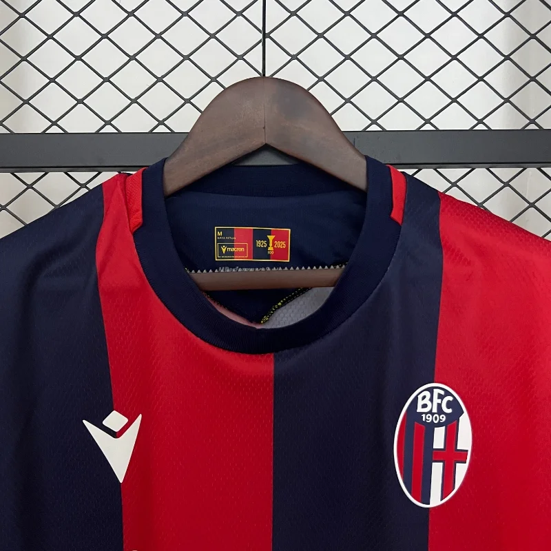 2024/2025 Bologna Soccer Jersey Home Fan Edition