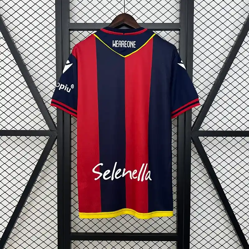 2024/2025 Bologna Soccer Jersey Home Fan Edition