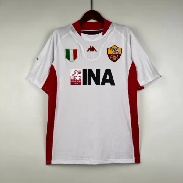 Retro 2001-2002 Roma Soccer Jersey Away