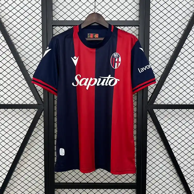 2024/2025 Bologna Soccer Jersey Home Fan Edition