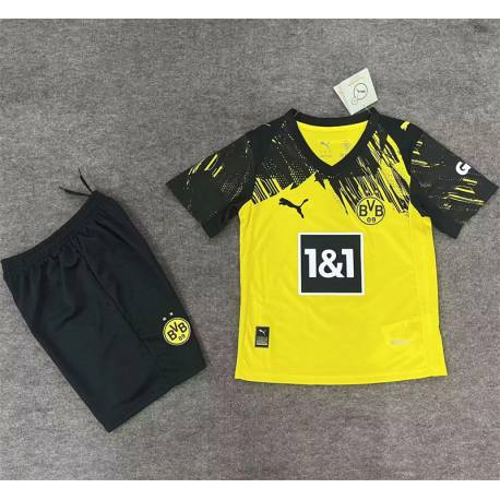 2025/2026 Dortmund Home Jersey Kids Kit