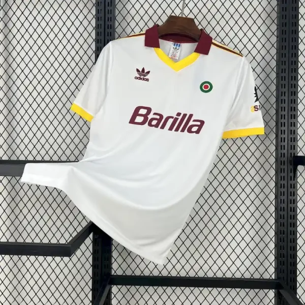 Retro 1991-1992 Roma Soccer Jersey Away