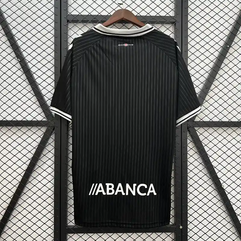 2025/2026 RC Celta de Vigo 100th Anniversary Black Soccer Jersey（ Fans Edition ）