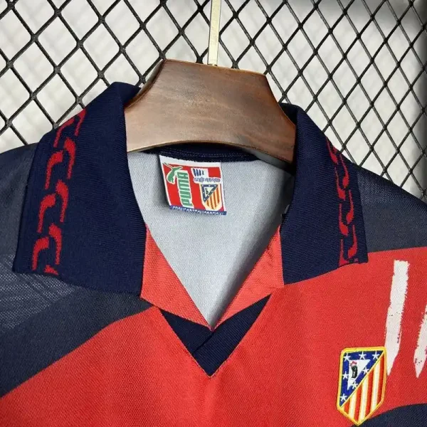 Retro 1996 – 97 Atletico Madrid Soccer Jersey Away